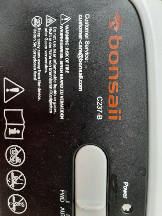 Balde de trituradora de papel Bonsaii C-237 B