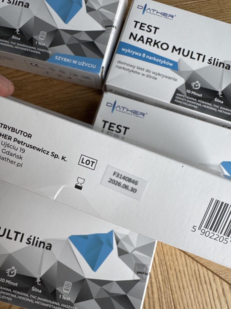 Test na narkotyki 5 szt narko test