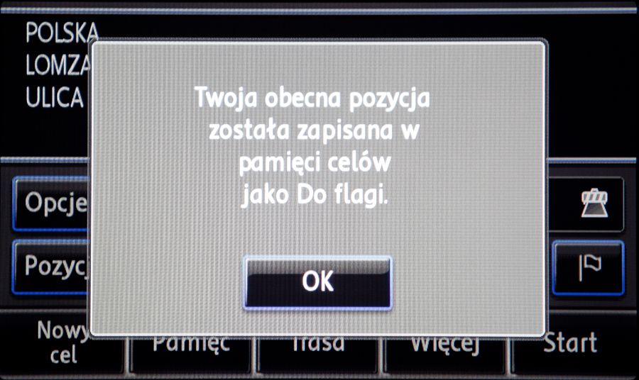 VOLKSWAGEN PHEATON RNS 810 polskie menu mapa