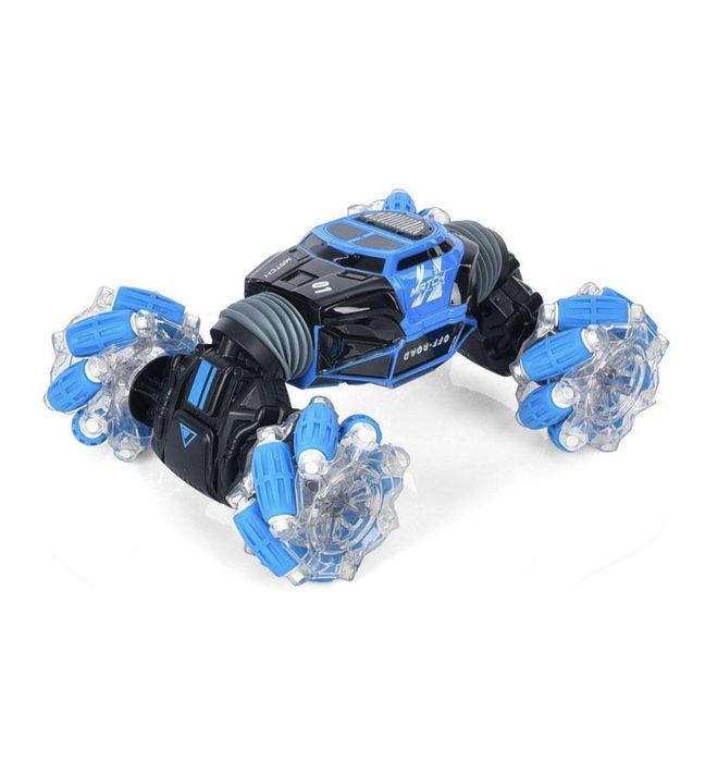 Хіт! Машинка на радіокеруванні з браслетом, машина перевертыш 2 пульти