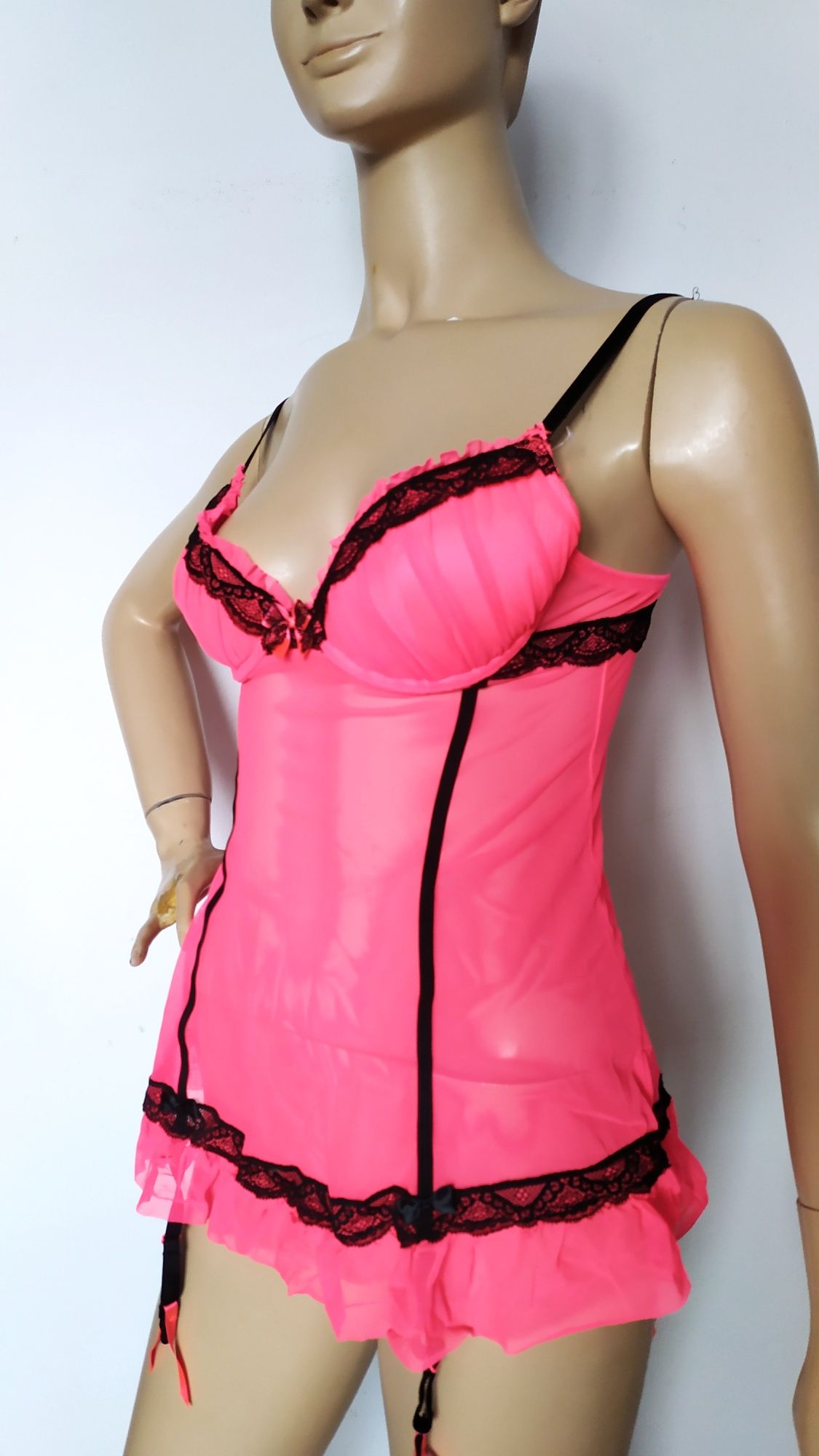 Gorset do pończoch , sexy gorset 75 B S , M