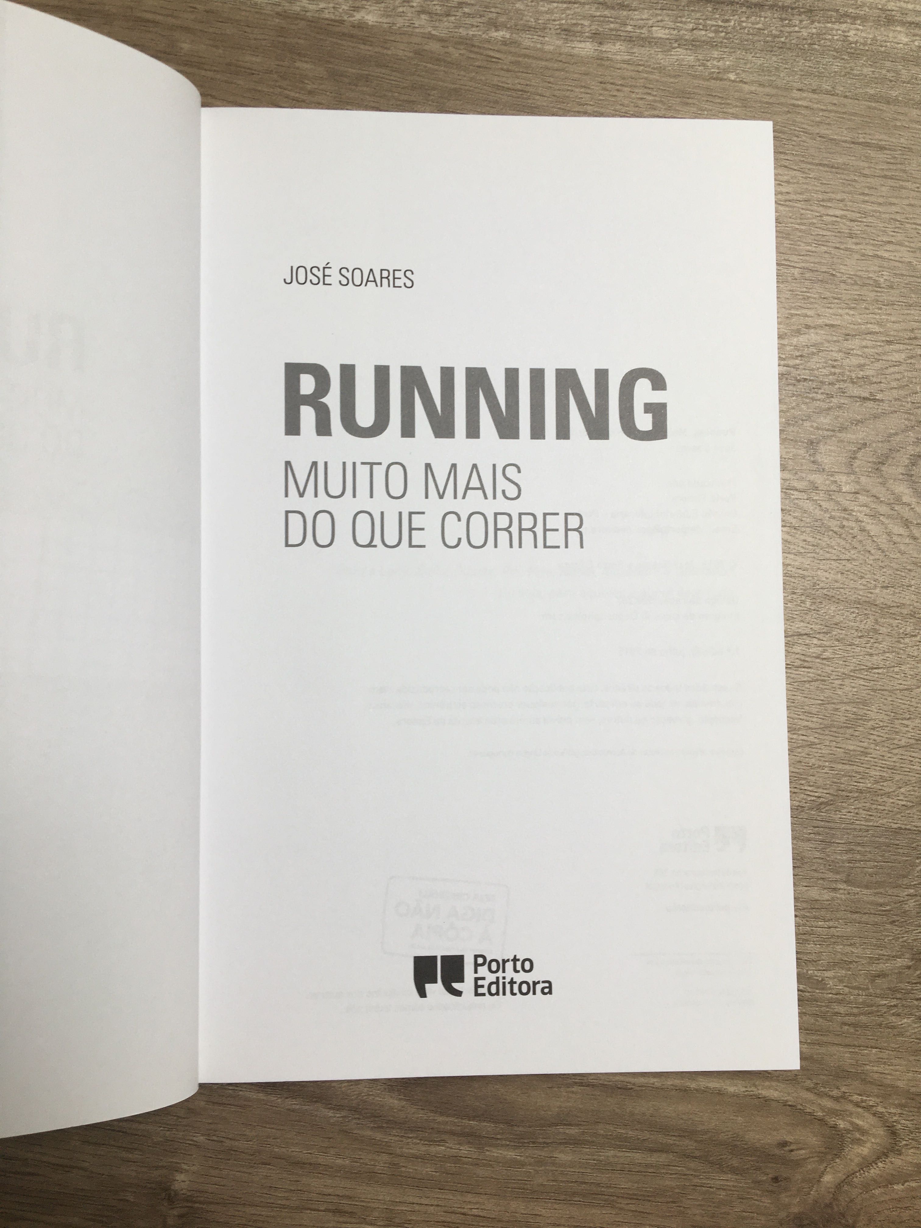 Running - Muito Mais do que Correr (de José Soares)