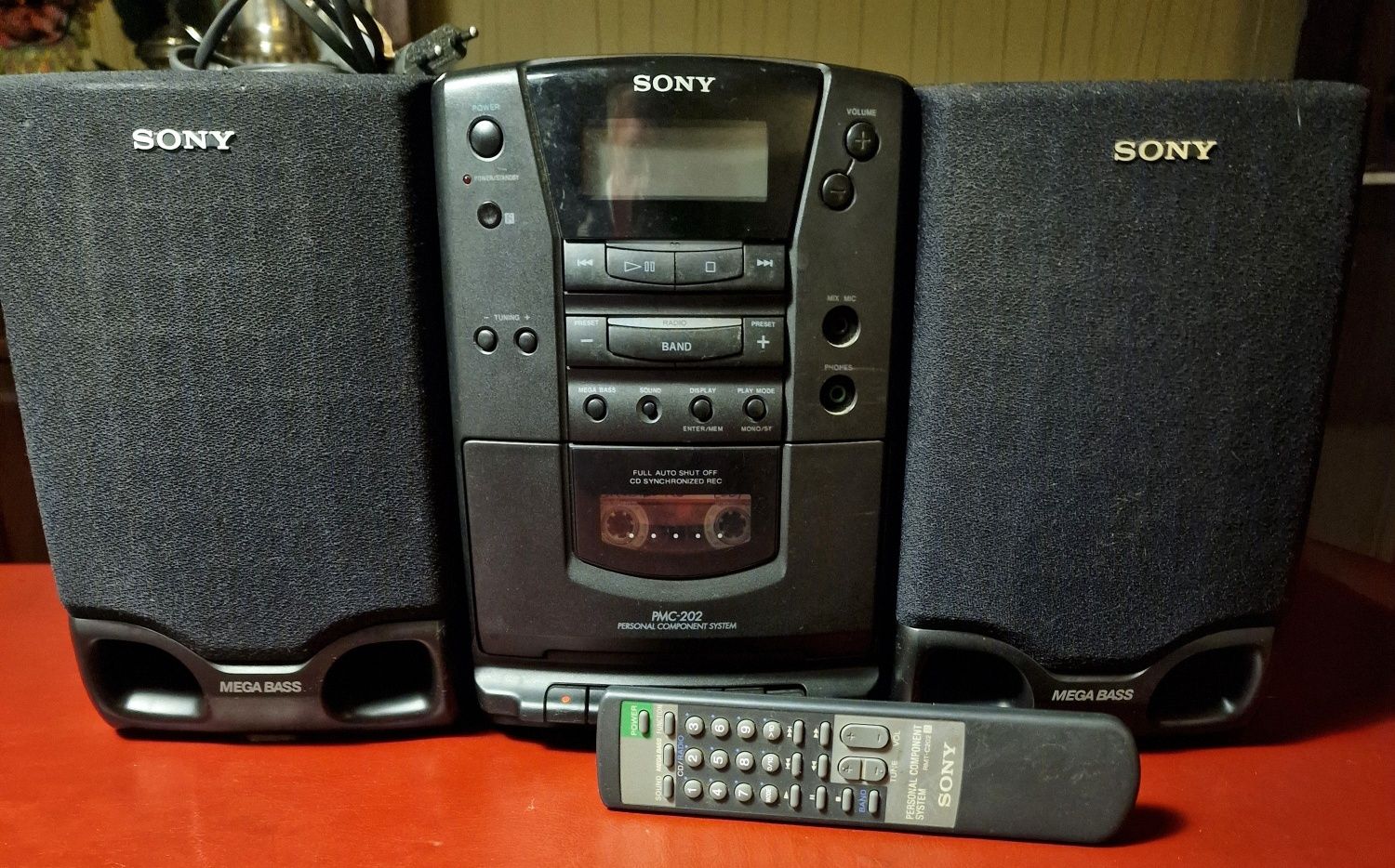 Radio-Sony/CD/Cassete