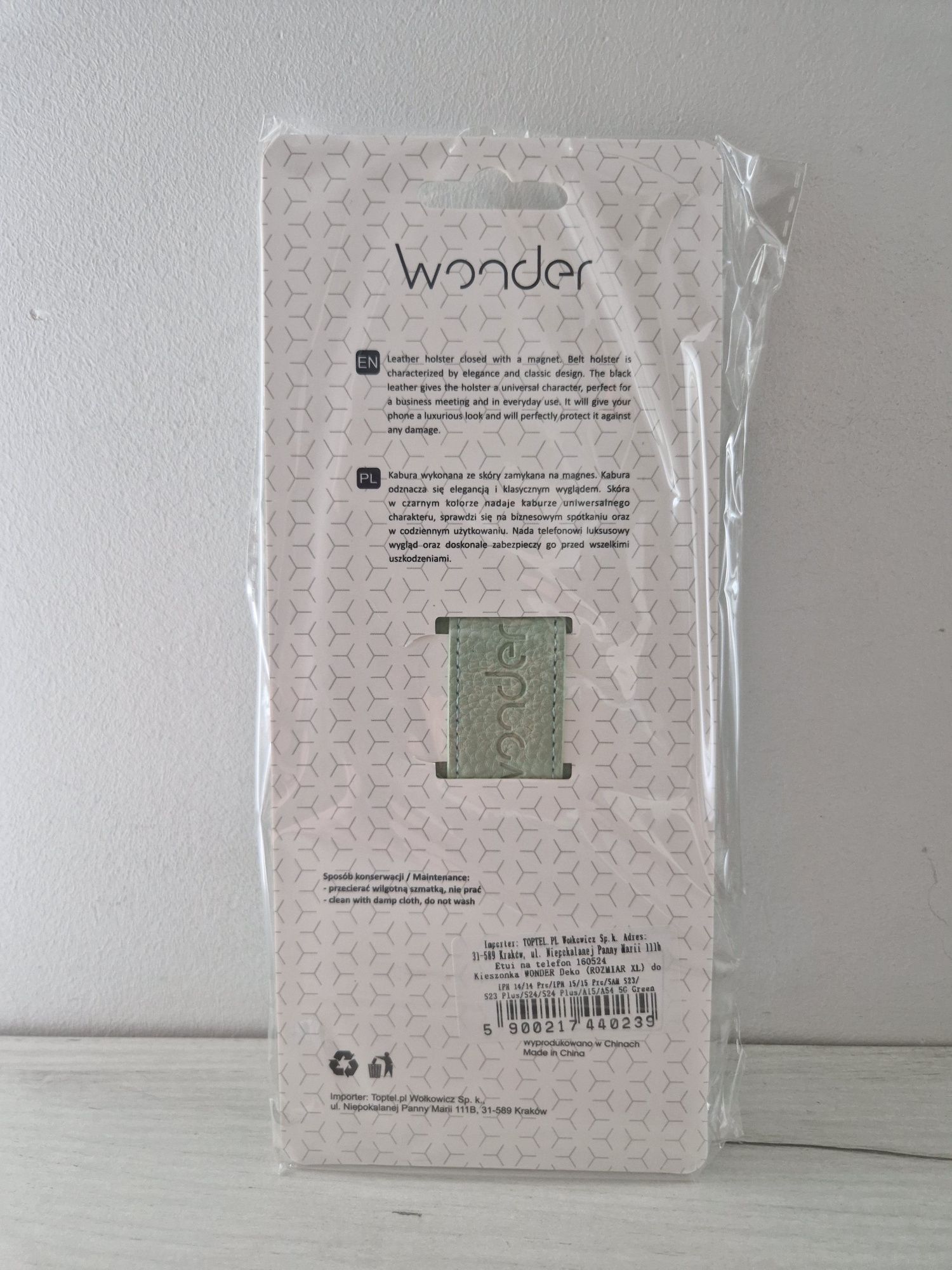 Kieszonka WONDER Deko (ROZMIAR XL) do Samsung S24 / S24 Plus