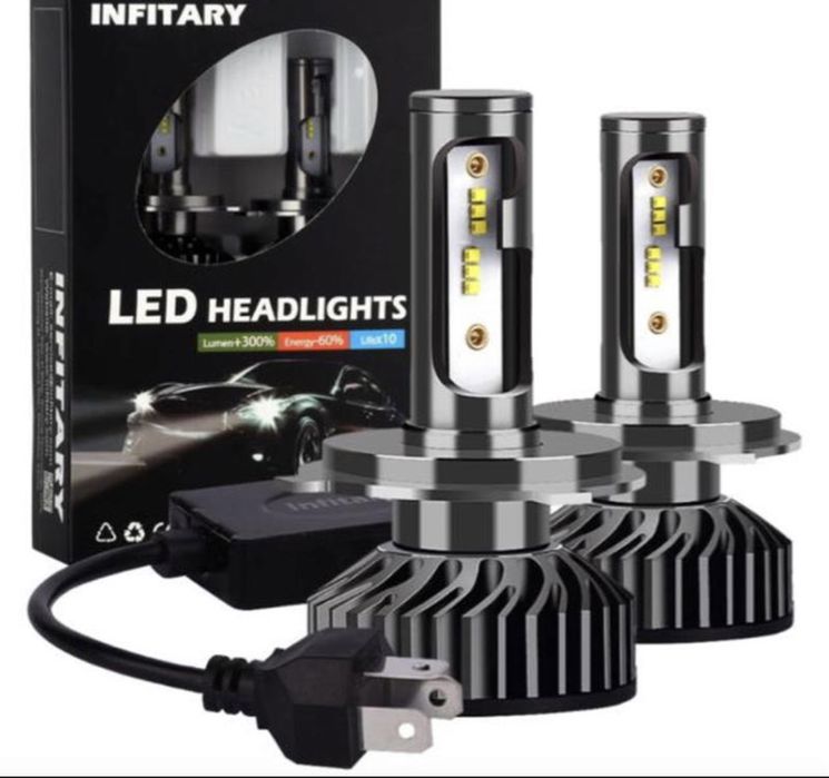 INFITARY Zes Chip 90W 22000lm міні Авто LED/Лед лампи h1,h3,h4,h7,h8.