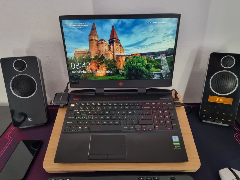 Laptop HP OMEN 15,6 i5 9300H/GTX 1650 4GB/16ram/256ssd/1TBhdd/144Hz