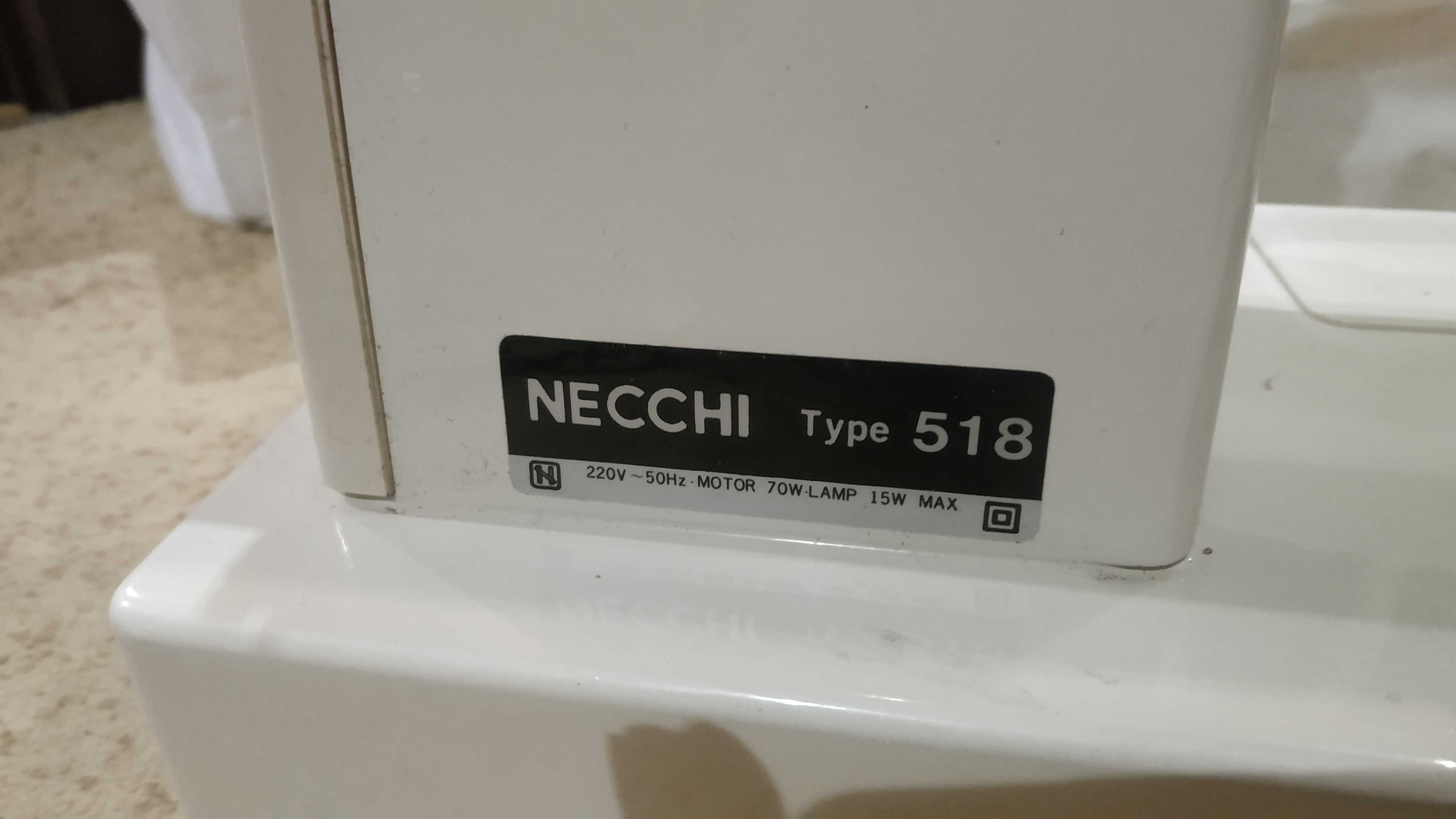 Продам швейную машинку NECCHI