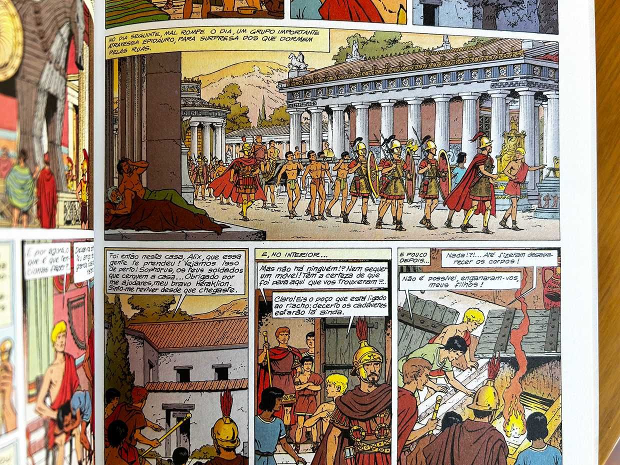 17 livros ALIX - banda-desenhada - edições de 1981/1988