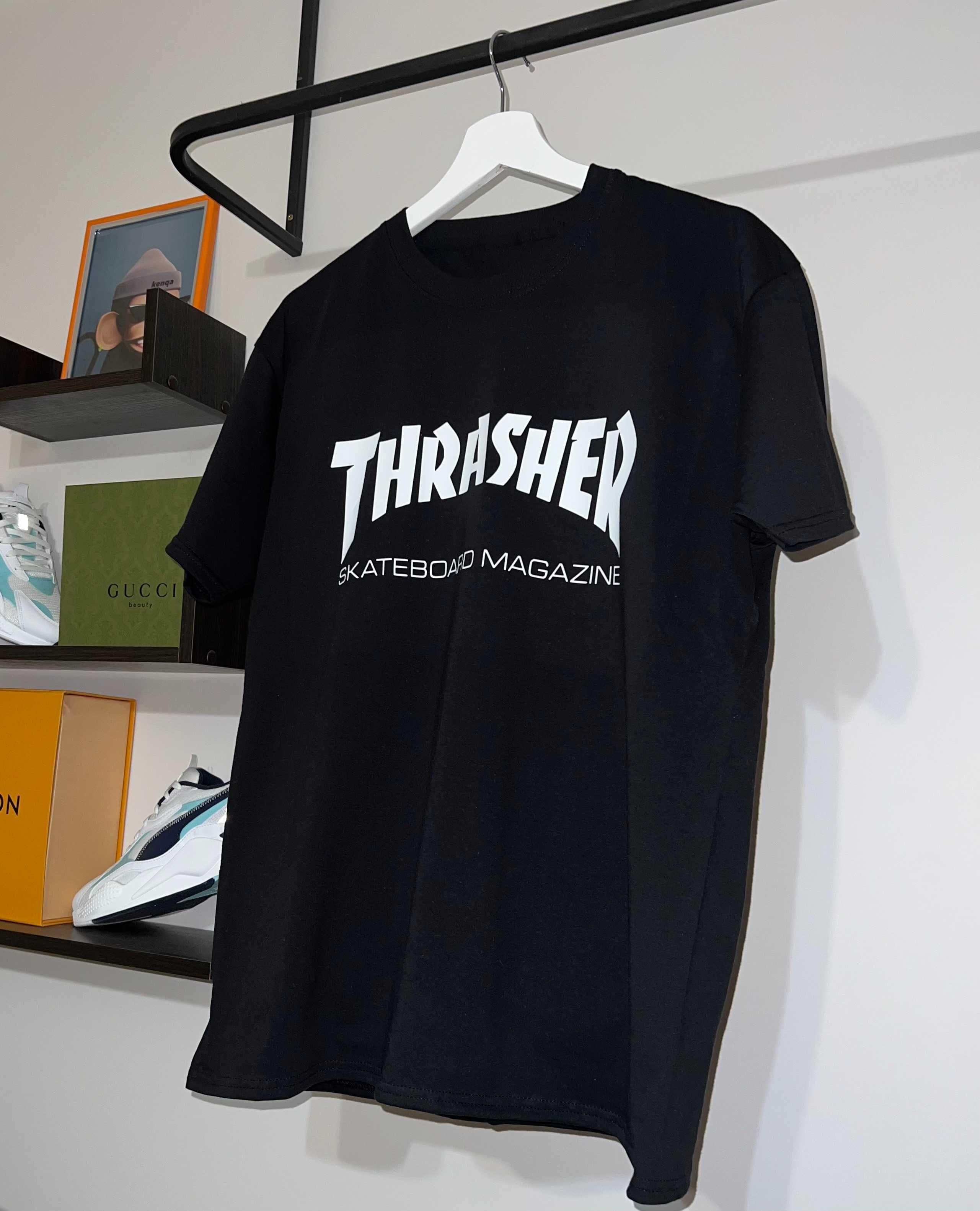 Футболка THRASHER (чорного кольору)