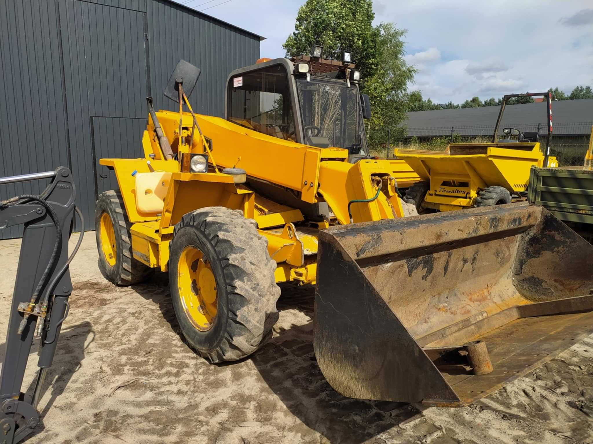 JCB 528-58 ładowarka teleskopowa Łyżka + widły  Manitou Merlo CAT