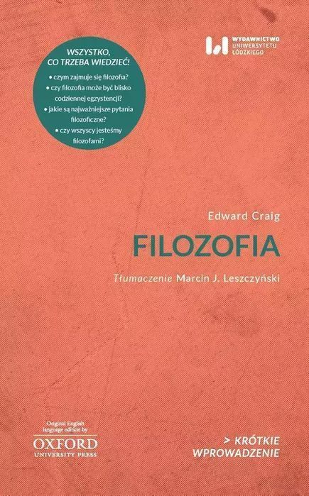 Filozofia Craig Edward Nowa