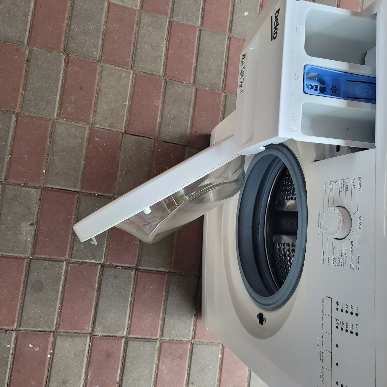 Pralka 6kg wsad 40cm głębokość stan bdb dostępna od 15