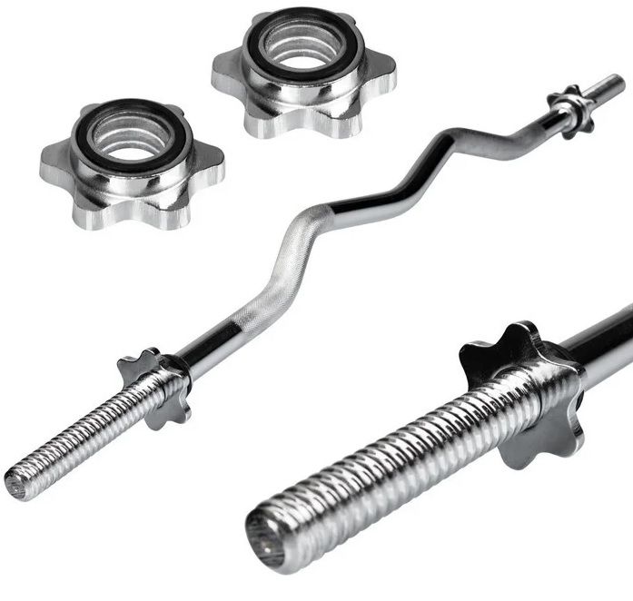 Штанга + Гантели Набор 107 кг