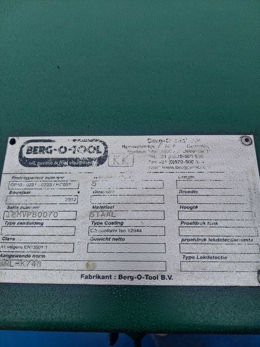 Beczka 1500l na paliwo,olej