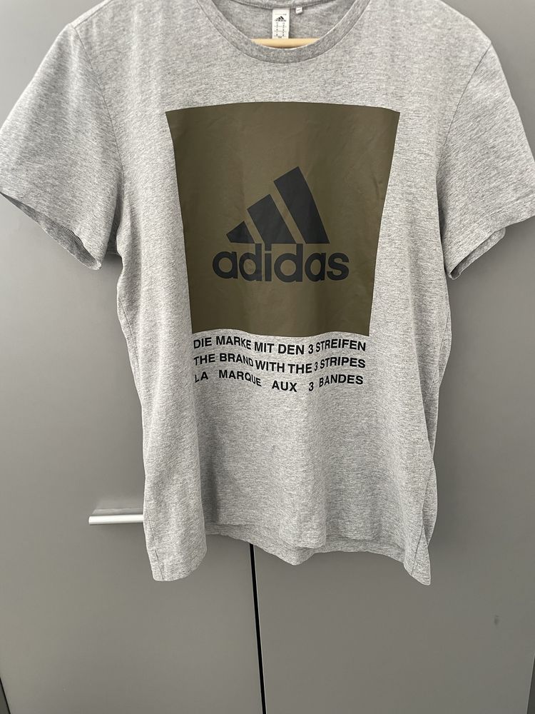 Koszulka Adidas szara S