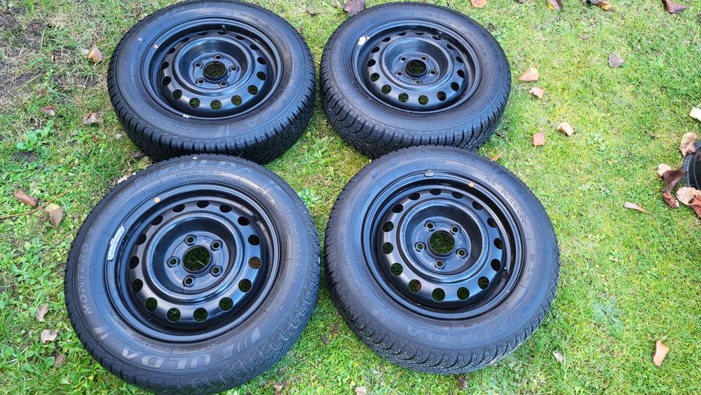 Koła zimow e felgi opony 15" 5x111,3 piasta 67.1 185 65 r15 hyundai i3