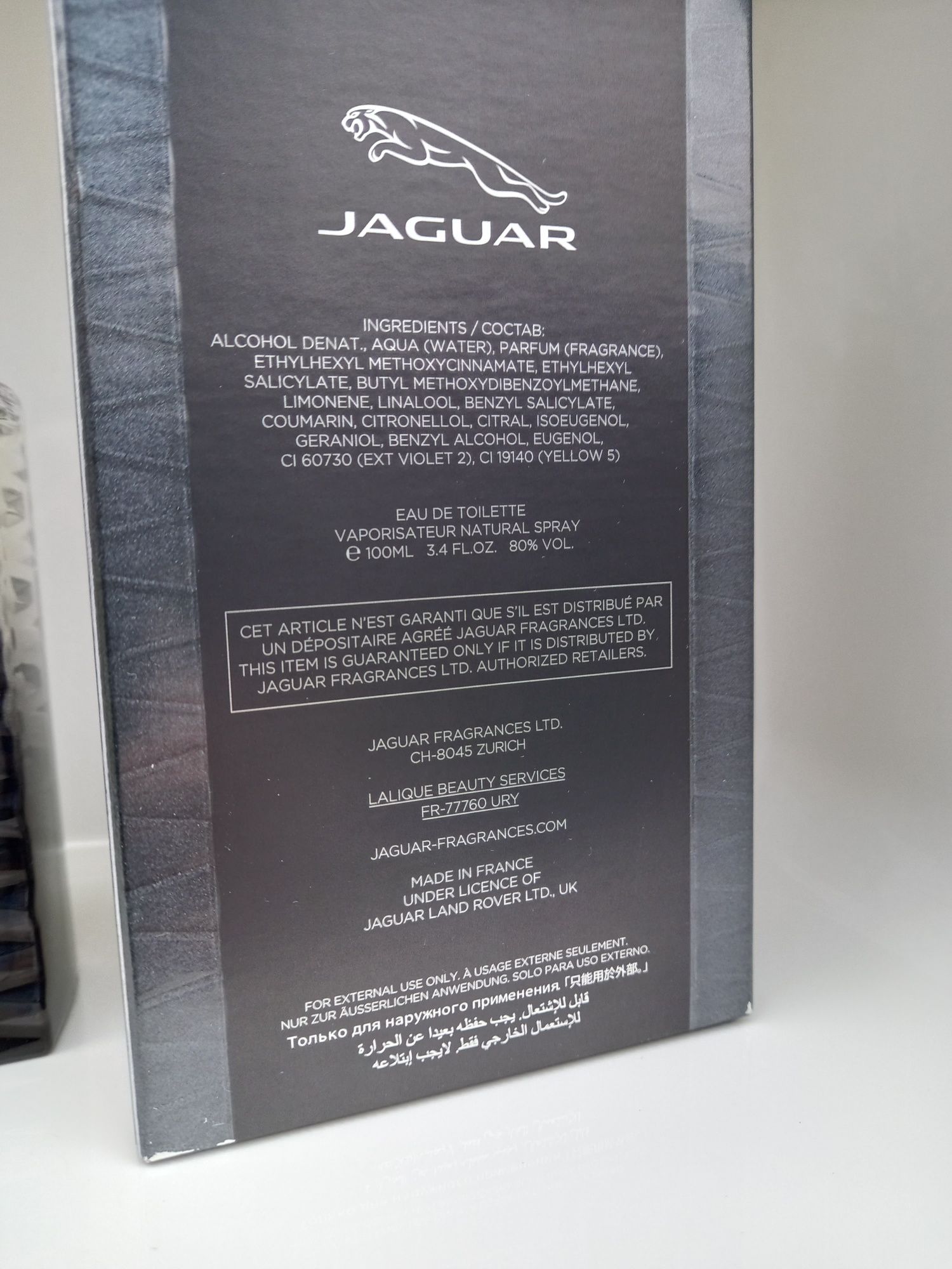 Jaguar Stance 100 ml EDT perfumy męskie Oryginał