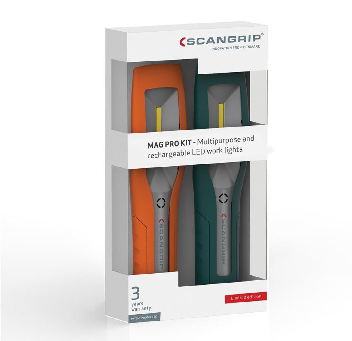 Scangrip Kit Gambiarras Mag PRO  Limites edition (3 unidades)