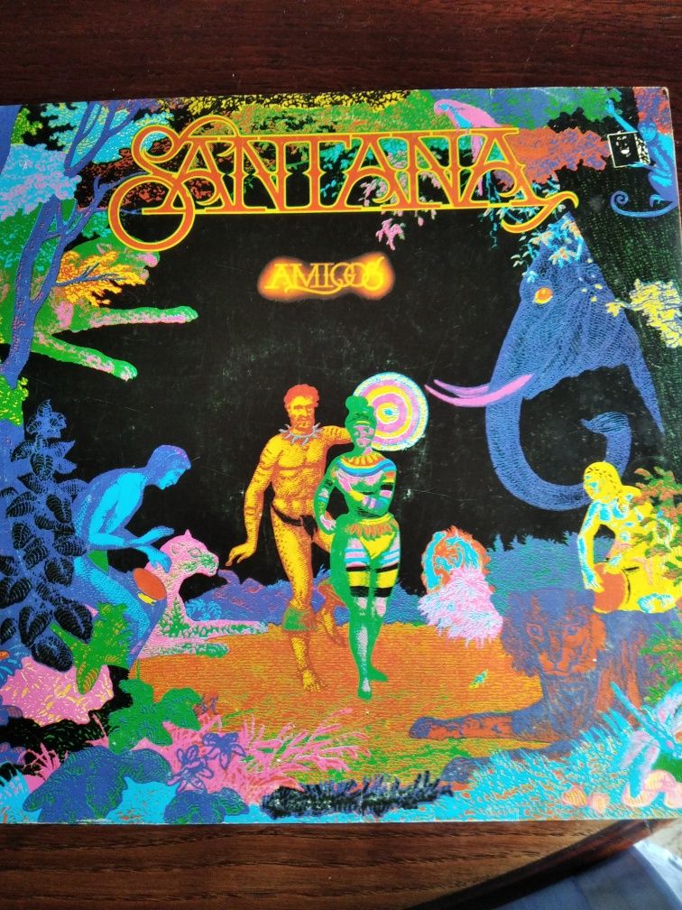 Disco vinil Santana - amigos