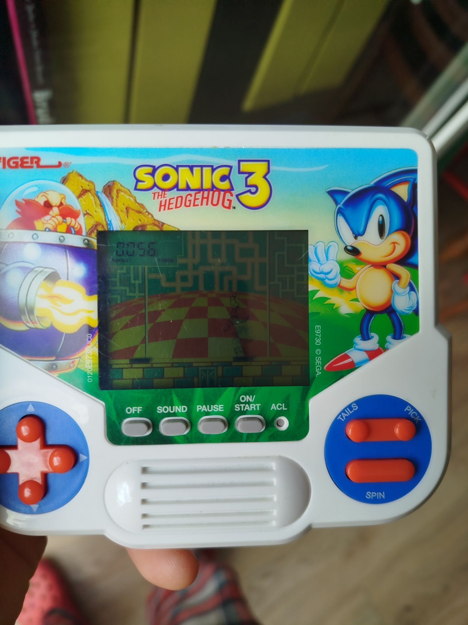 Hasbro - Tiger games -The Hedgehog 3, LCD Retro handheld gierka