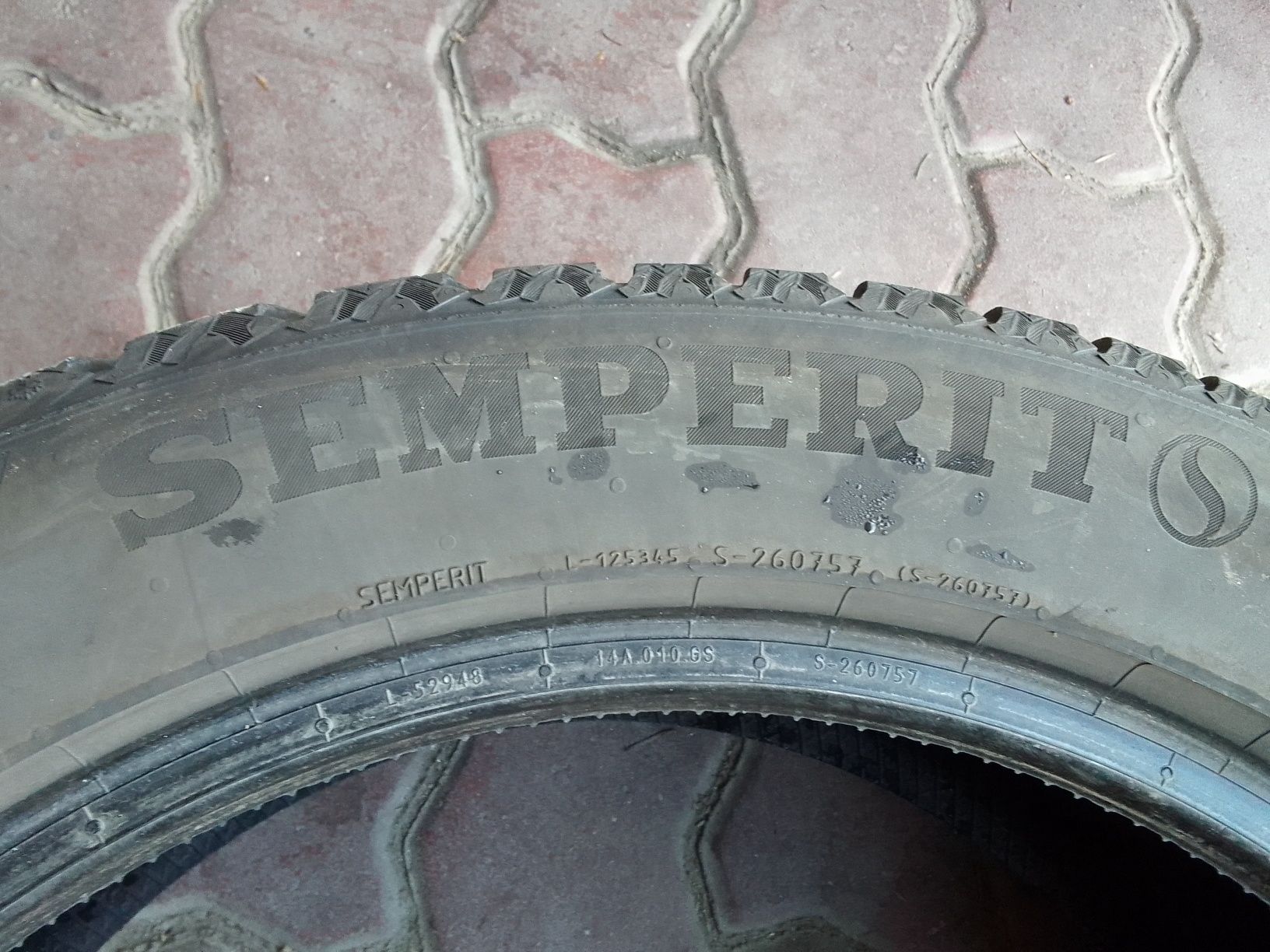 Opona zimowa 245/45r18 SEMPERIT 2021r 6.5mm