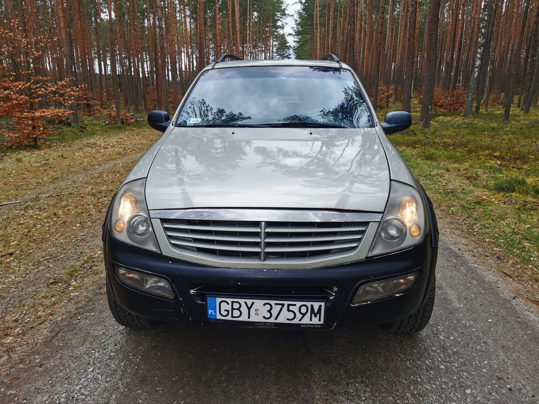 SsangYong Rexton 2.9 td - Mercedes 4x4 dobry stan! Nowe opony 3.5t hak