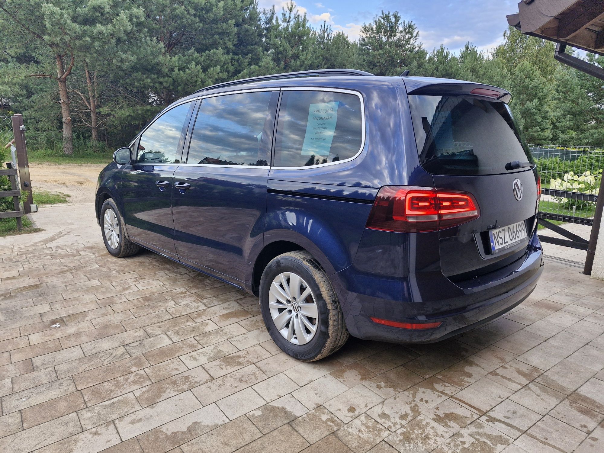 VW SHARAN 2.0tdi dsg 7 osobowy