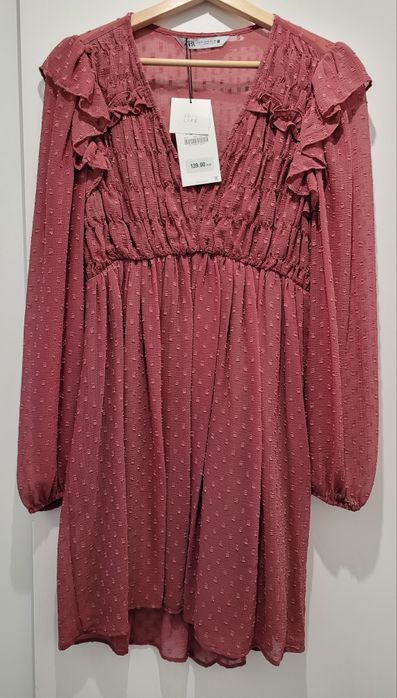 Sukienka plumeti Zara nowa piękna