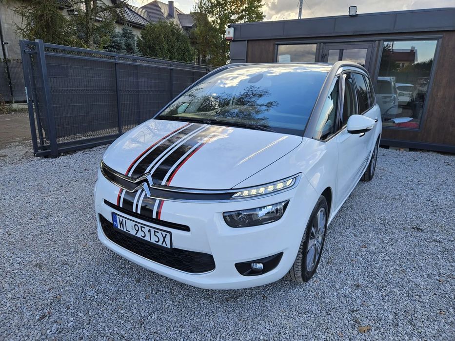 Citroën C4 Grand Picasso 2.0 HDI 150KM Serwis Zadbany Navi Kamera Grzane Fotele