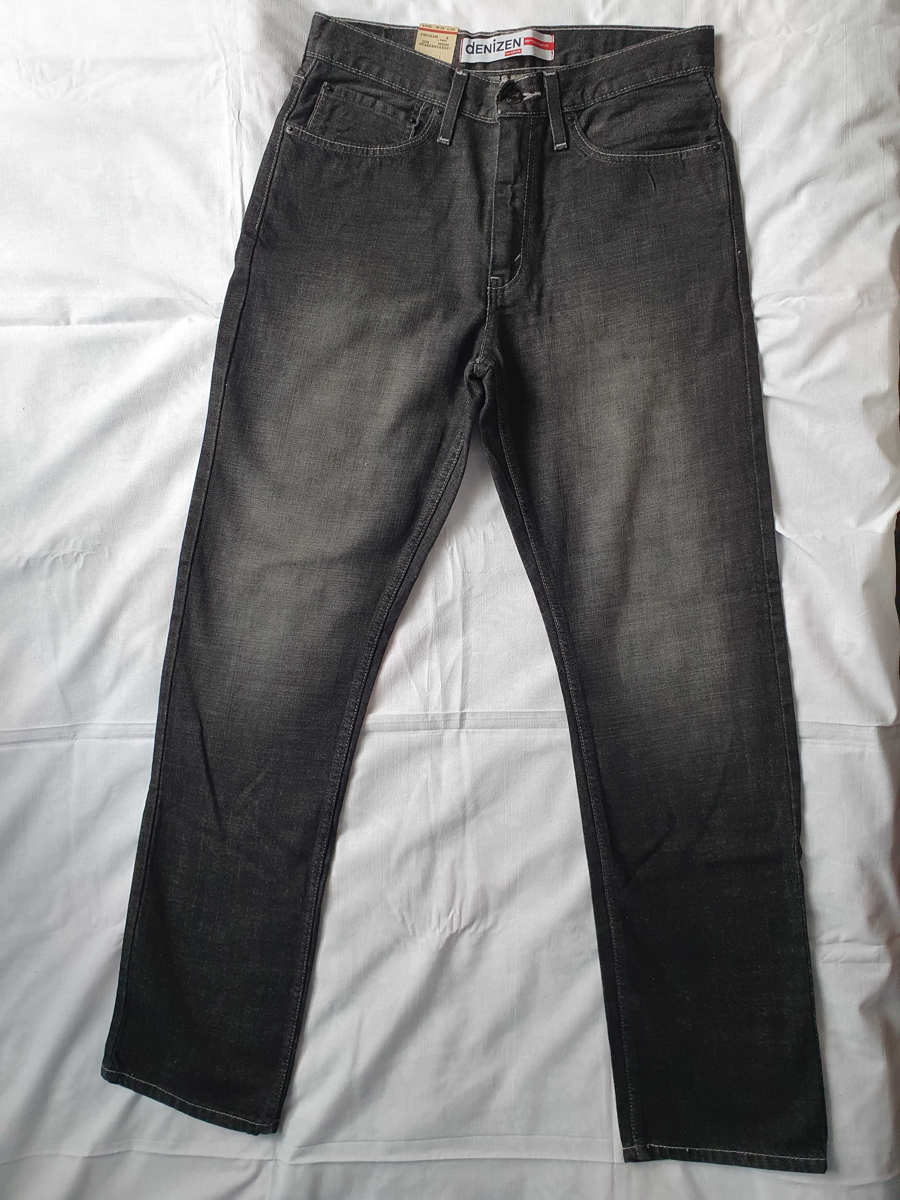 Nowe Oryginalne Spodnie Levis Denizen 32x34