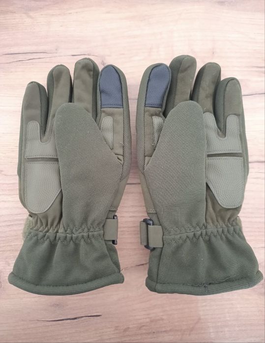 Тактичні зимові повнопалі закриті рукавиці для ЗСУ. Розмір L