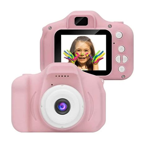 Фотоаппарат игрушка детский розовый