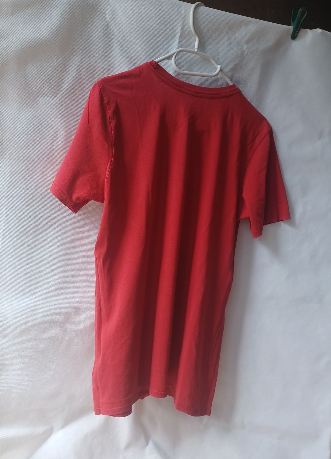 The Nike Tee czerwona koszulka podkoszulek T-shirt bluzka męska S