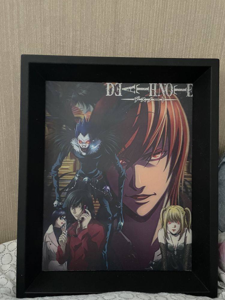 Obraz 3D anime Death Note