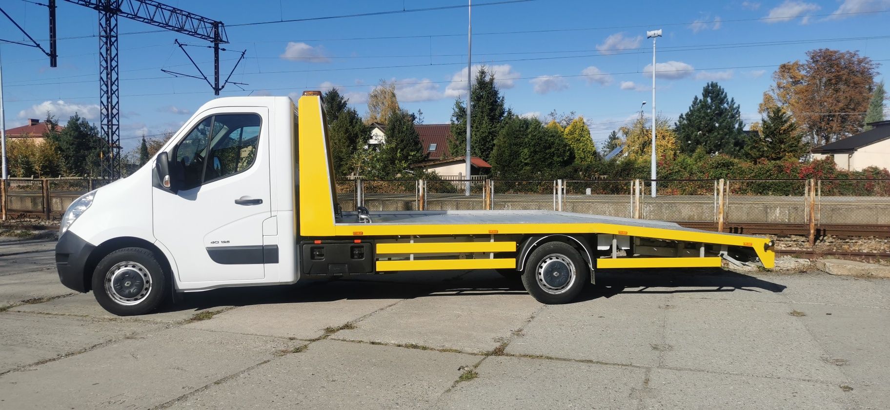 Wynajem Renault Master autolaweta laweta kat. B