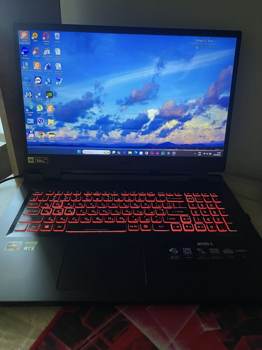 Ноутбук Acer Nitro 5 AN517-42, 32 Гб