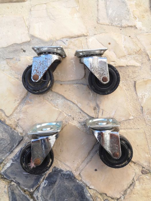 Conjunto de 4 rodízios, 70mm