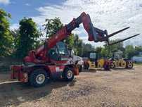 Manitou MRT1432 ROTO 4x4x4 widly silnik PERKINS Nowa pompa hydrauliczna, obrotowa, 4podpory  Ładowarka teleskopowa manitou roto MRT1432 obrotowa