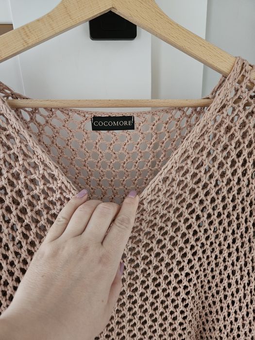 Sweter ażurowy Cocomore, stan idealny, rozmiar uniwersalny, polecam!