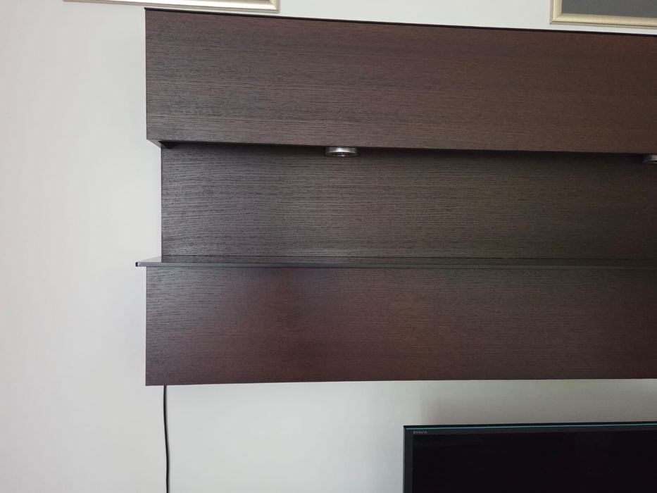 Szafka pod TV z nadstawką