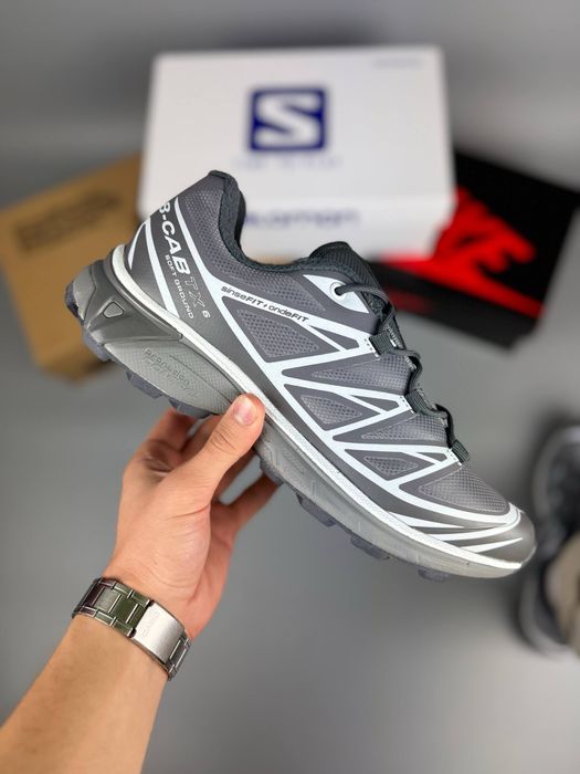 Кросівки salomon xt-6 light grey termo