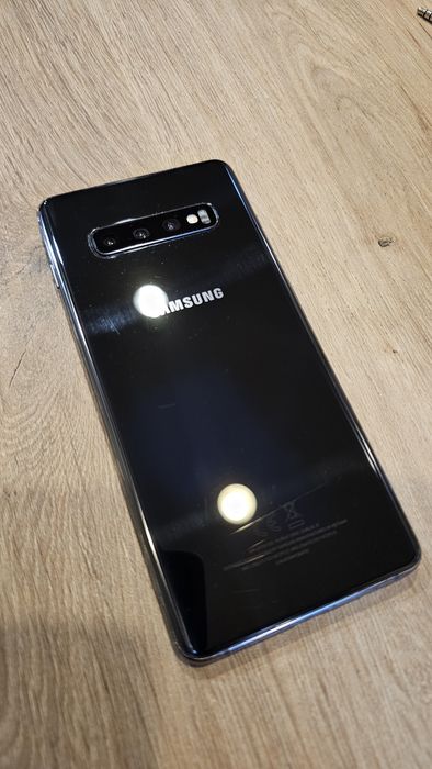 Smartphone Samsung S10+ Plus 128GB/8GB RAM DUOS SM-G975F PrismBlack