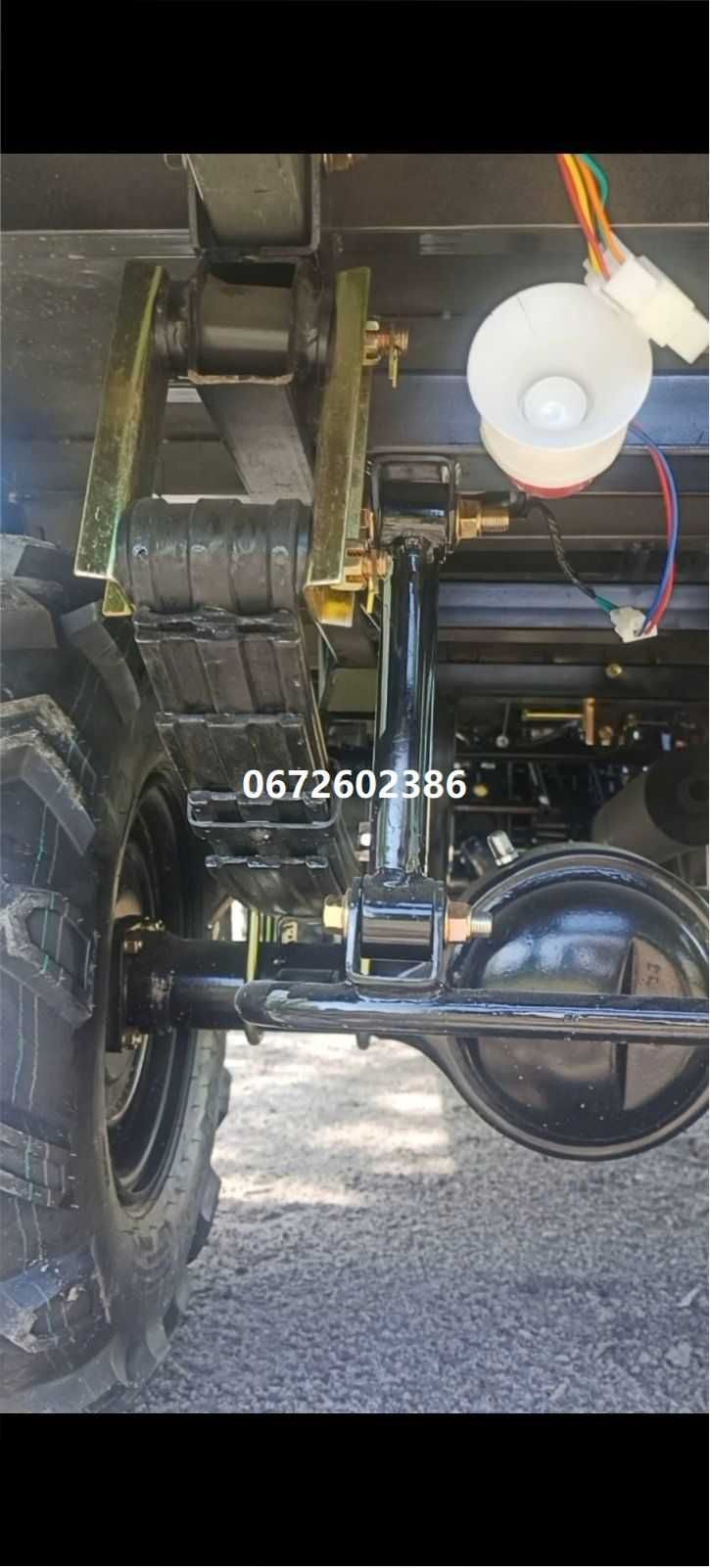 Квадроцикл вантажний Forte ATV 300 BS-T 4WD (чорний) Форте доставка