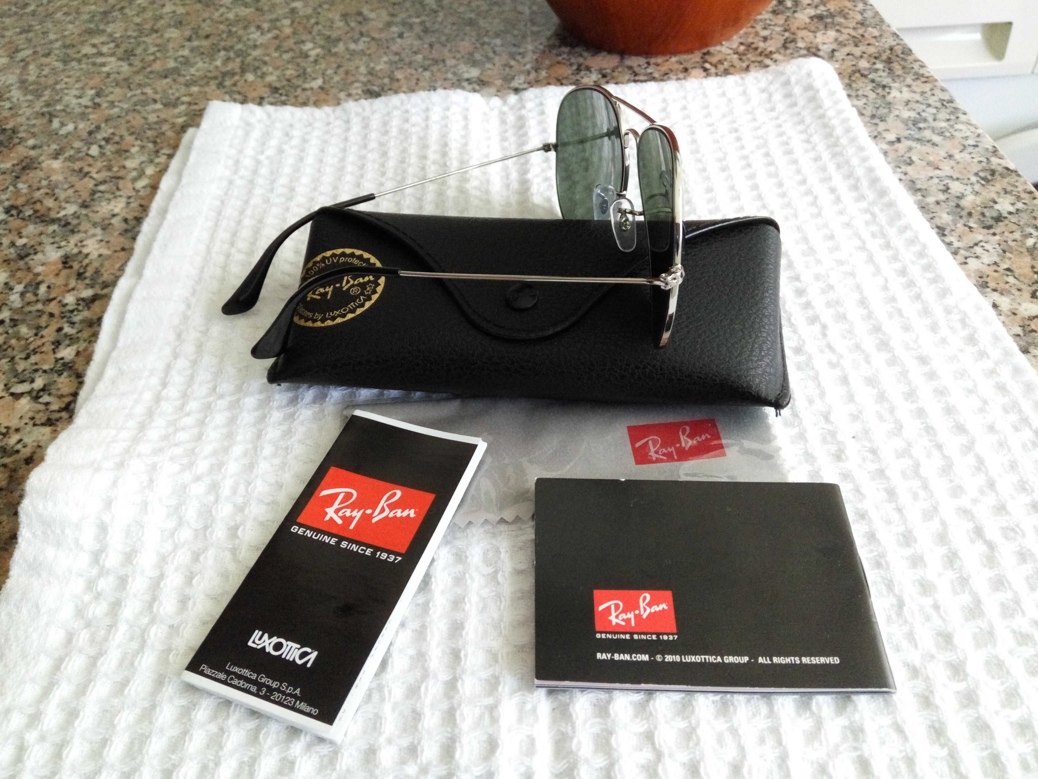 Óculos sol Ray-Ban Aviator RB3025 lente espelhada