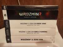 Wiedźmin 1 e rozszerzona, W2 edycja premium W3 + Dodatki, karty