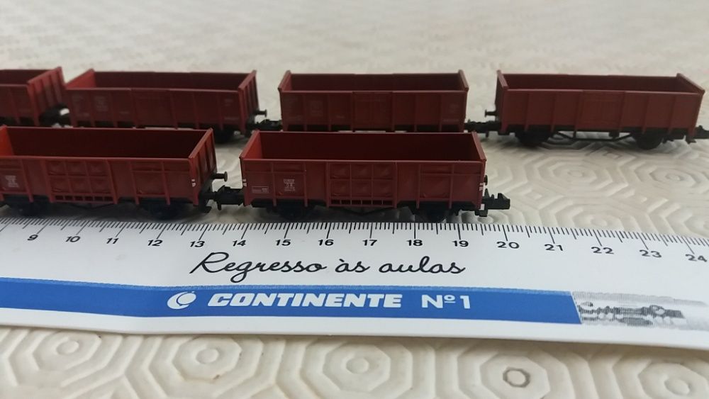 #6000 - 1 carruagem de carga Fleischmann 8204 - Comboios Escala N