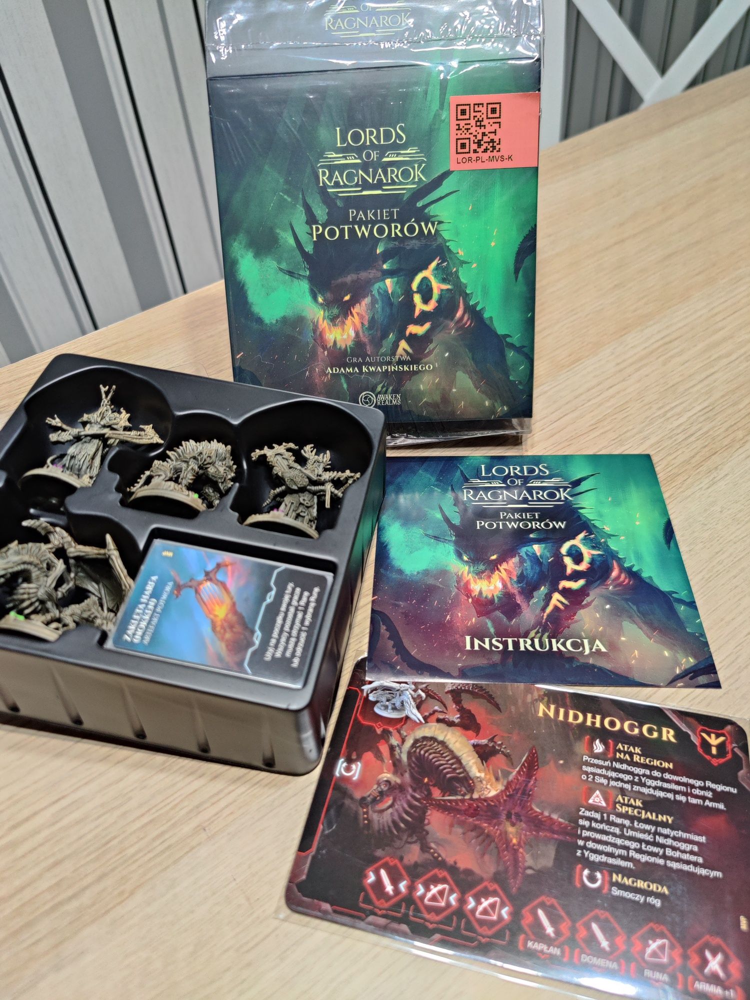 Lords of Ragnarok Sundrop Pakiet Potworów Monster Pack PL NOWE+koszulk