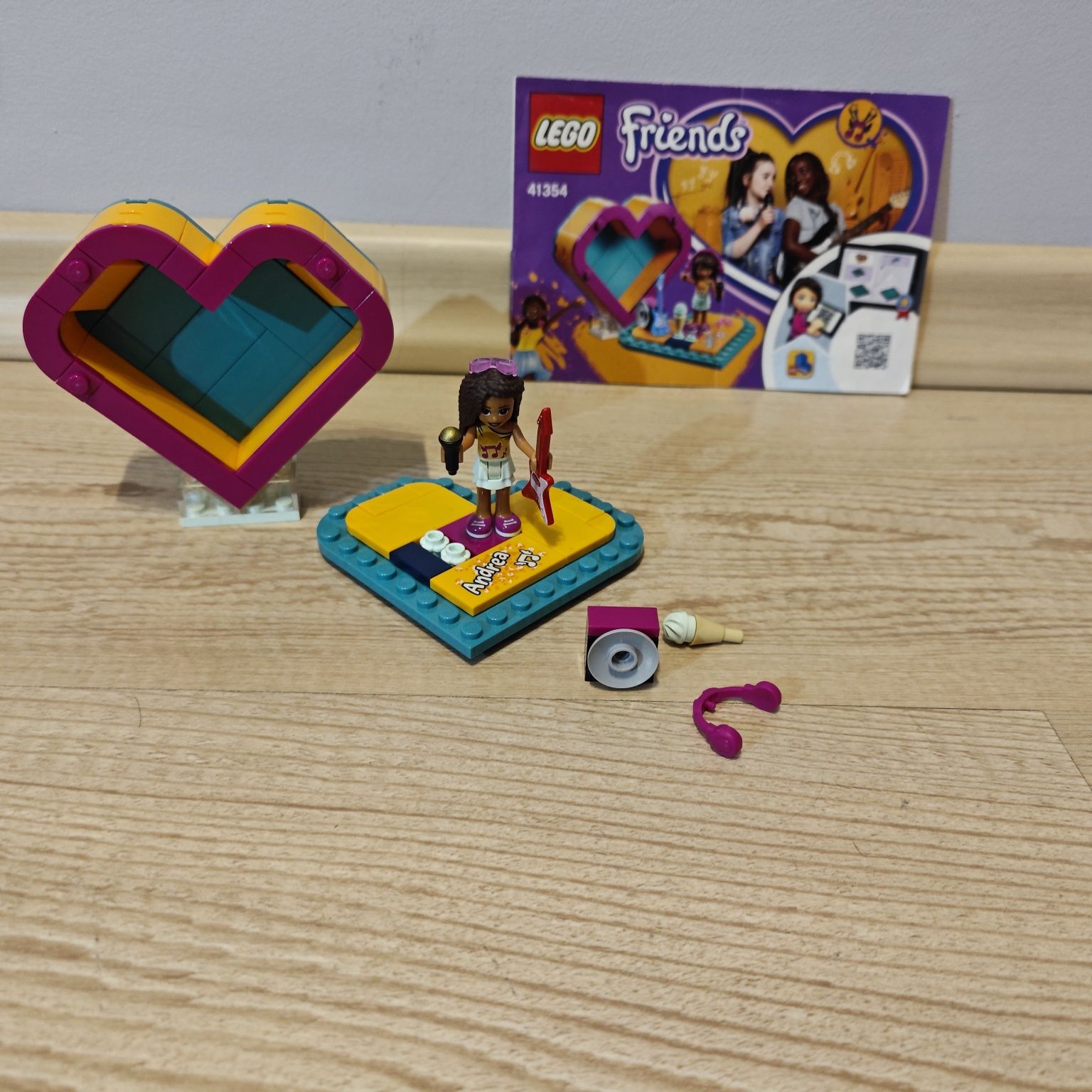 LEGO Friends 41354 Pudełko W Kształcie Serca Andrei