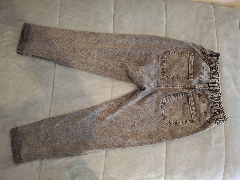 Calças de ganga cinzentas