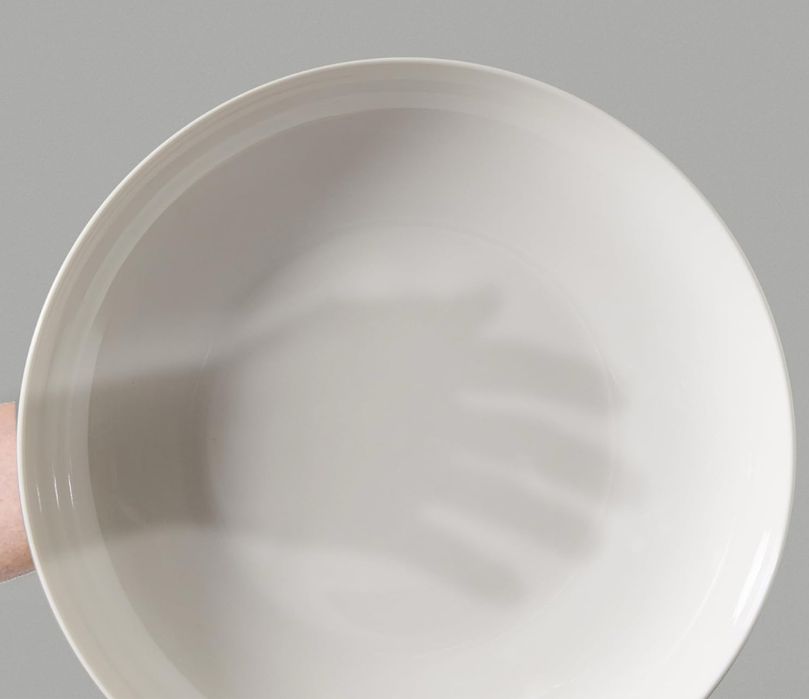 Zestaw porcelanowy KARACA Allure 41 el. – dla 12 osób, elegancki